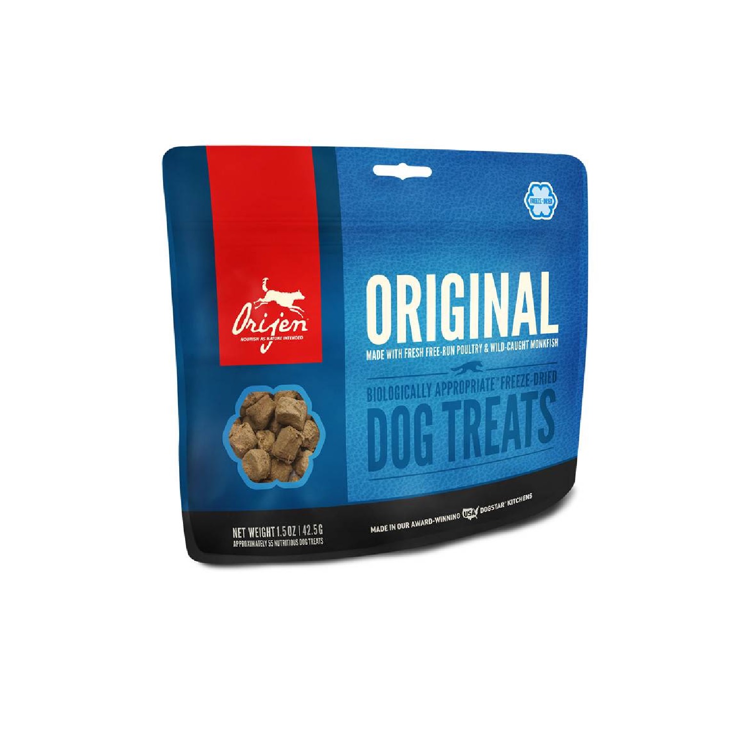 orijen original liofilizado ORIJEN ORIGINAL PREMIOS LIOFILIZADOS PERRO - Imagen 1