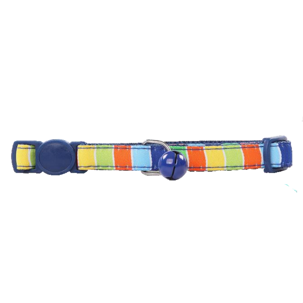 collar colores rayado