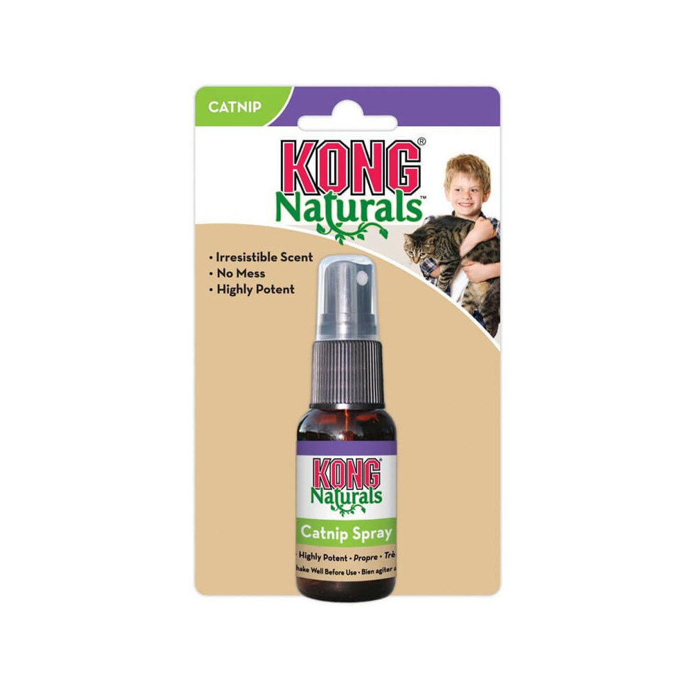 kong catnip spray