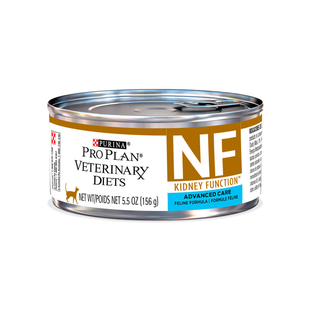 pro plan nf advanced lata PRO PLAN VETERINARY DIETS NF KIDNEY FUNCTION ADVANCED CARE FELINE 156gr - Imagen 1