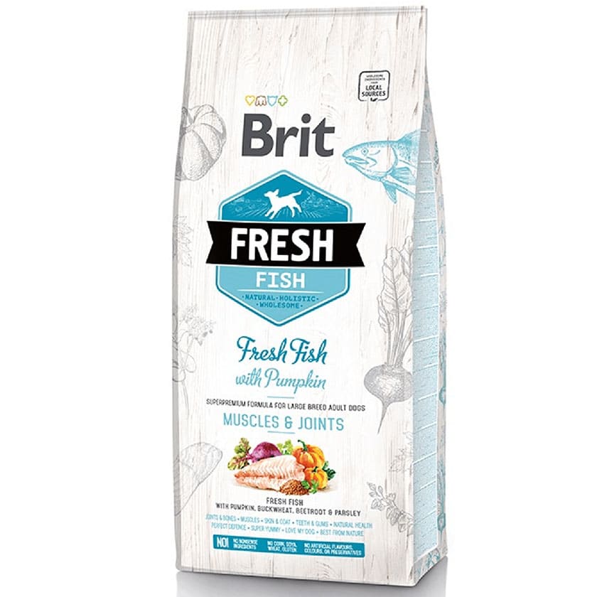 brit fresh fish with pumpkin adult large