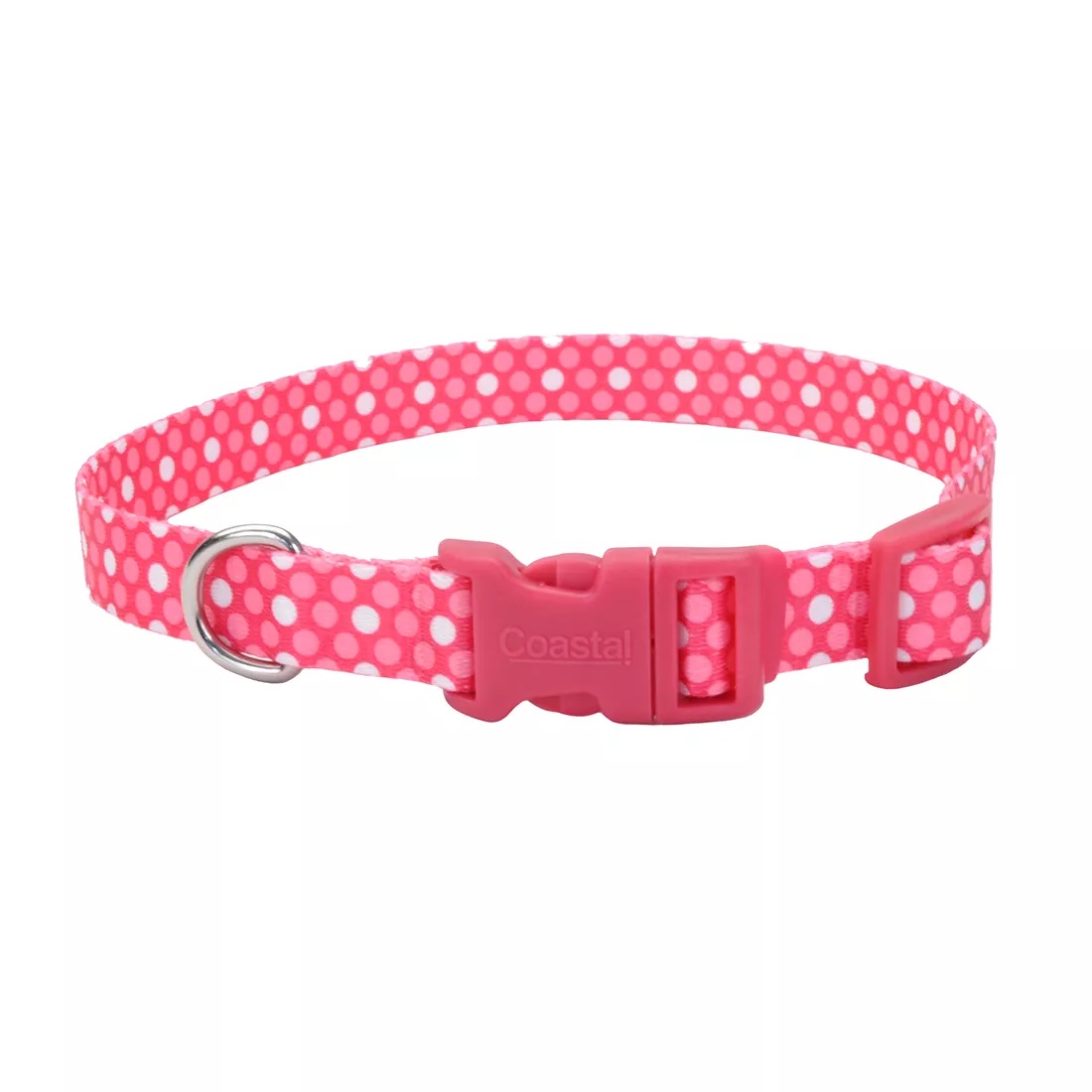 collar pink dots