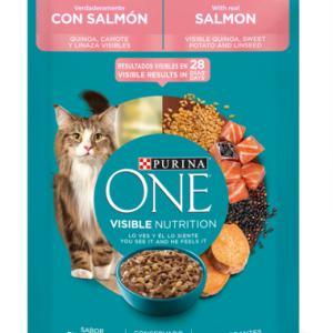 Purina one Pouch  Superfoods Salmón Adultos y Esterilizados