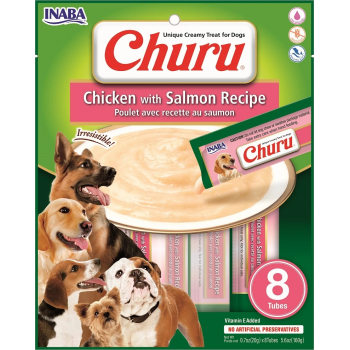 churu perro pollo salmon