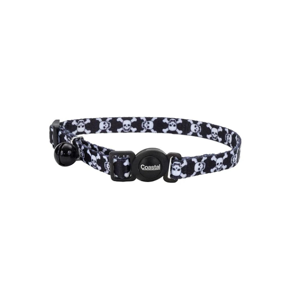 coastal fashion collar black skull