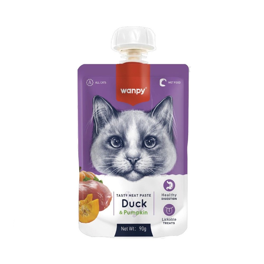 WANPY GATO CREMA PATO