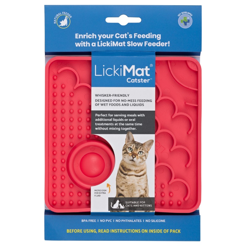 LICKI PINK LICKI MAT CATSTER PARA GATO - ROSADO - Imagen 1