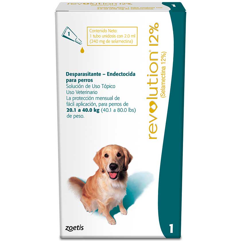 X_revolutionantiparasitarioparaperrosde20a40kg2187 REVOLUTION PERRO 20 - 40KG - Imagen 1