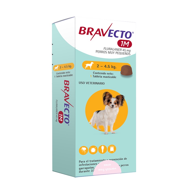 Bravecto_1M-2-A-45-KG BRAVECTO PERRO 1 MES 2-4.5KG - Imagen 1