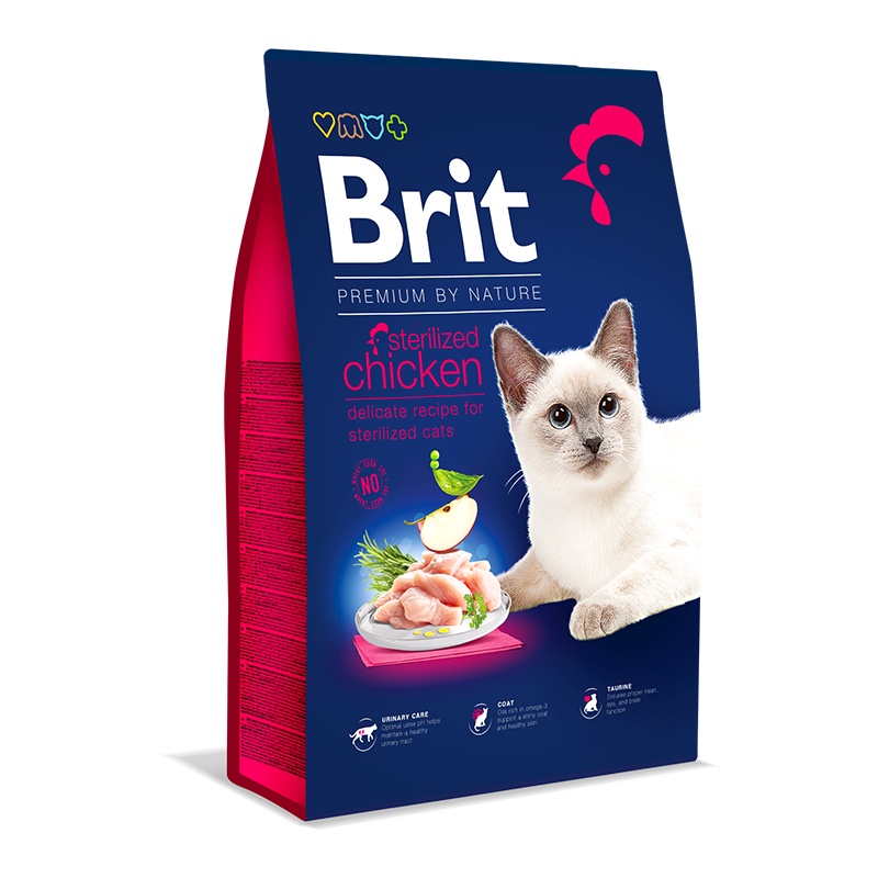 Brit-Premium-by-Nature-Cat-Sterilized-Chicken-8Kg