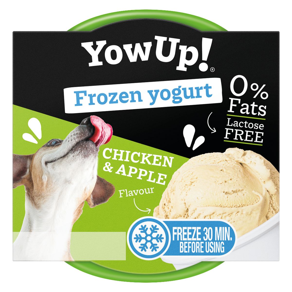 165335-1200-1200 YOW UP FROZEN YOGURTH CHICKEN & APPLE 110G - Imagen 1