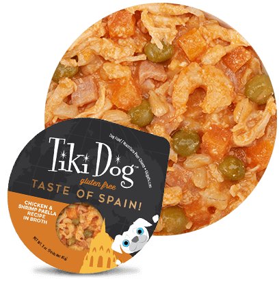 Taste-Spain TIKI DOG CHICKEN SHRIMP PAELLA - Imagen 1