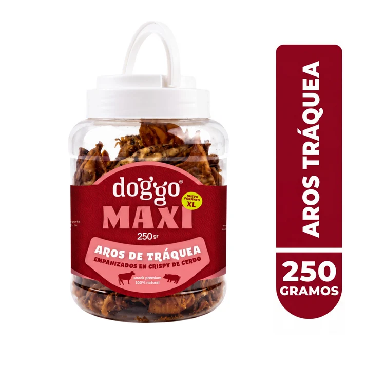 snack-para-perros-natural-bucket-aros-de-traquea AROS DE TRAQUEA EMPANIZADOS EN CRISPY DE CERDO 250 gr - Imagen 1